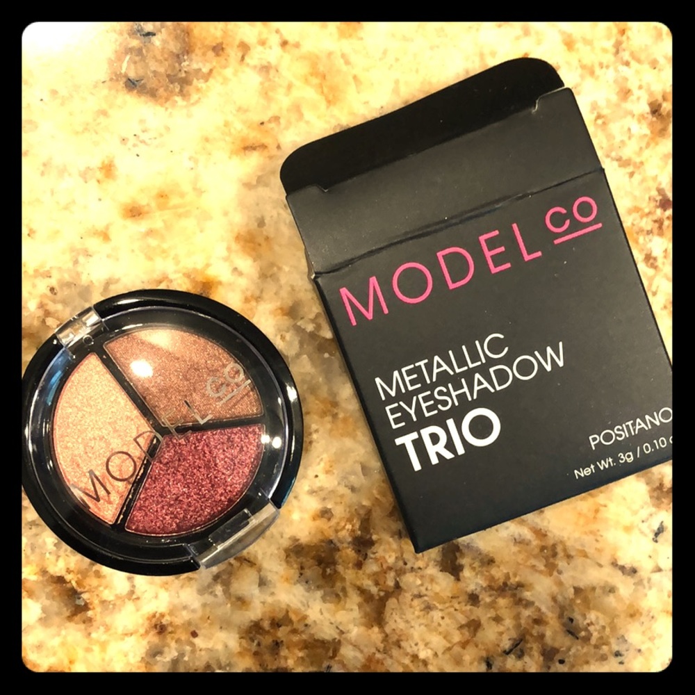 Model Co Metallic Eyeshadow Trio NEW